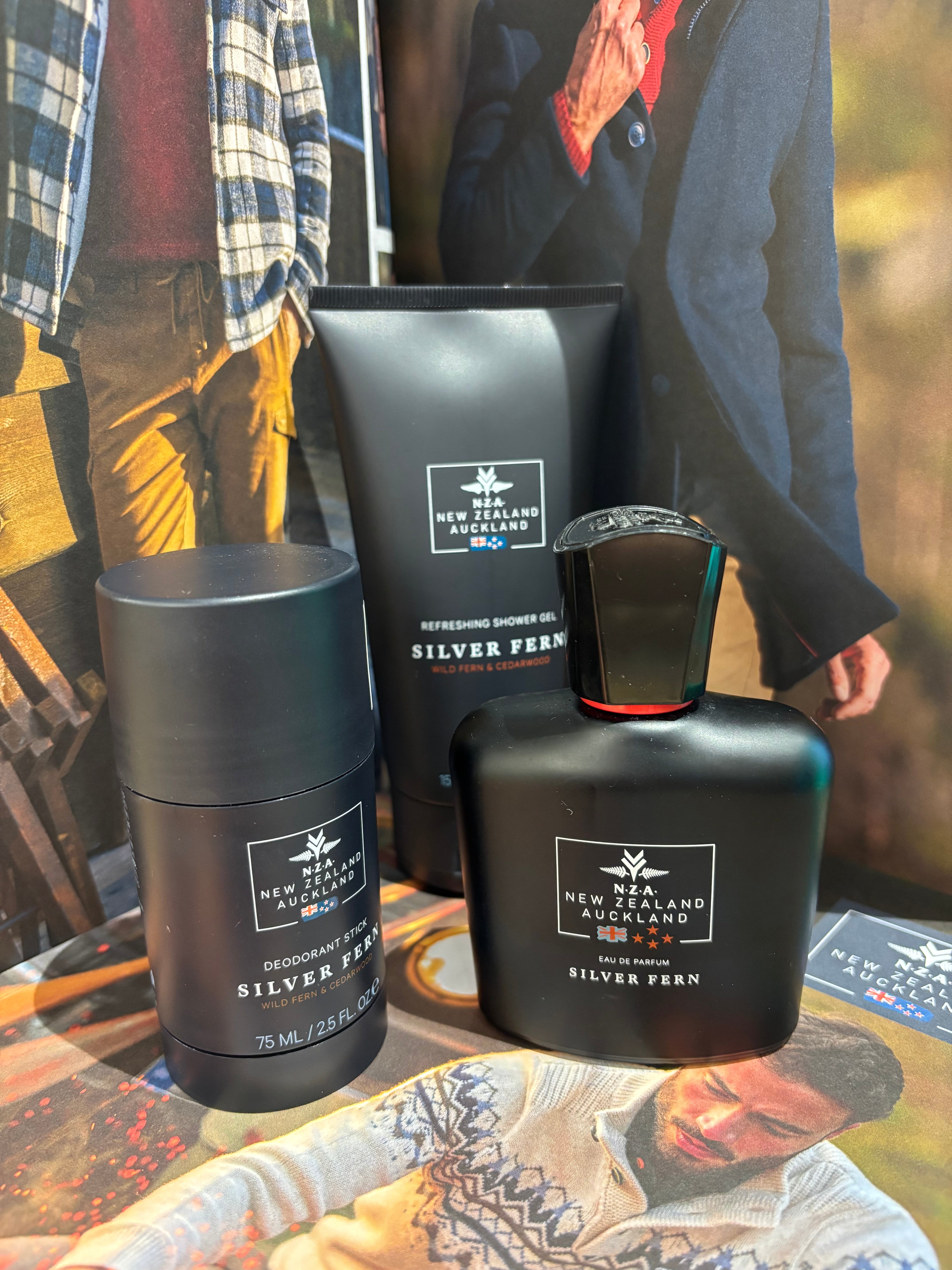 Coffret de toilette homme NZA – parfum, déodorant et gel douche – idée cadeau