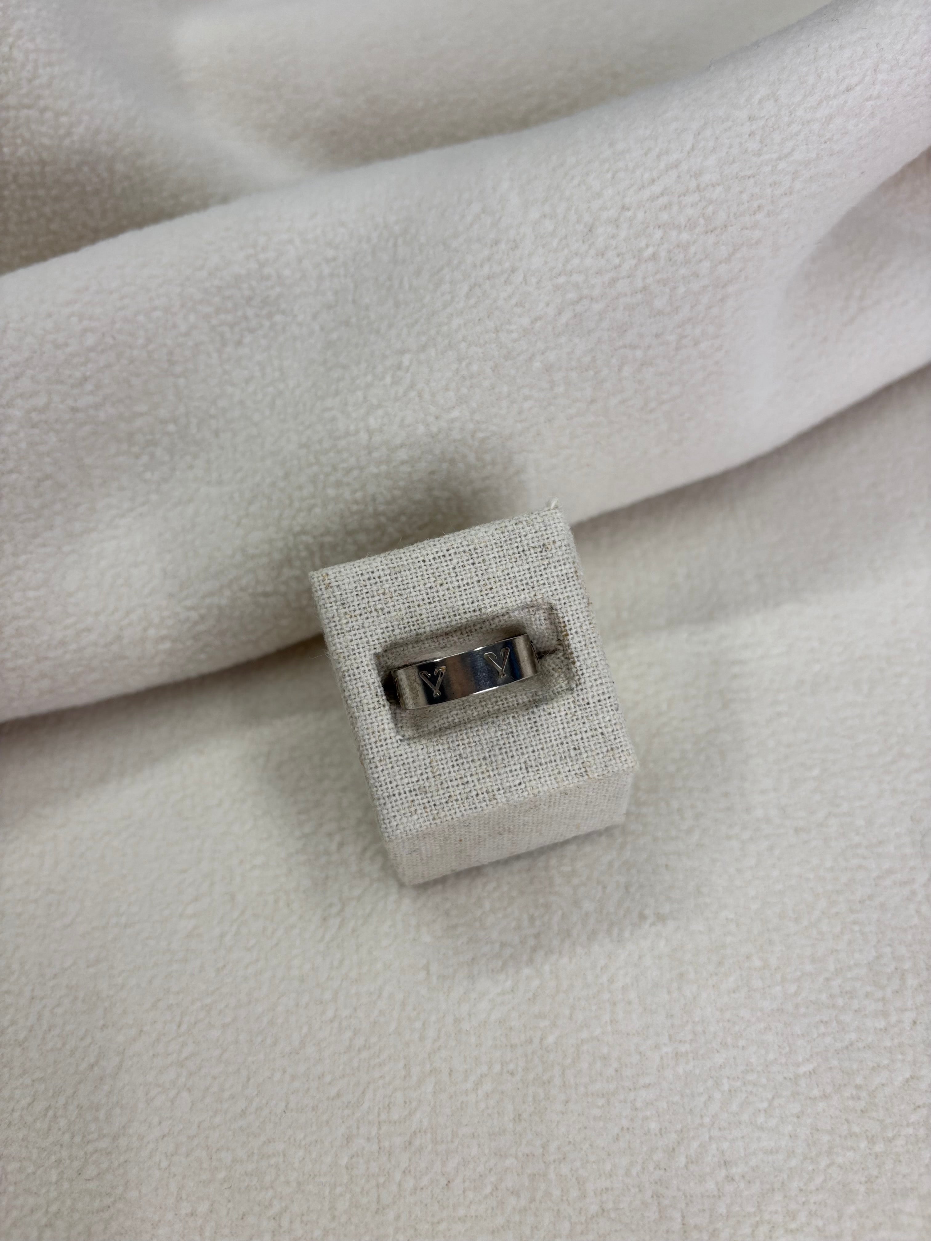 Bague en acier Argent - Urban chic boutiques
