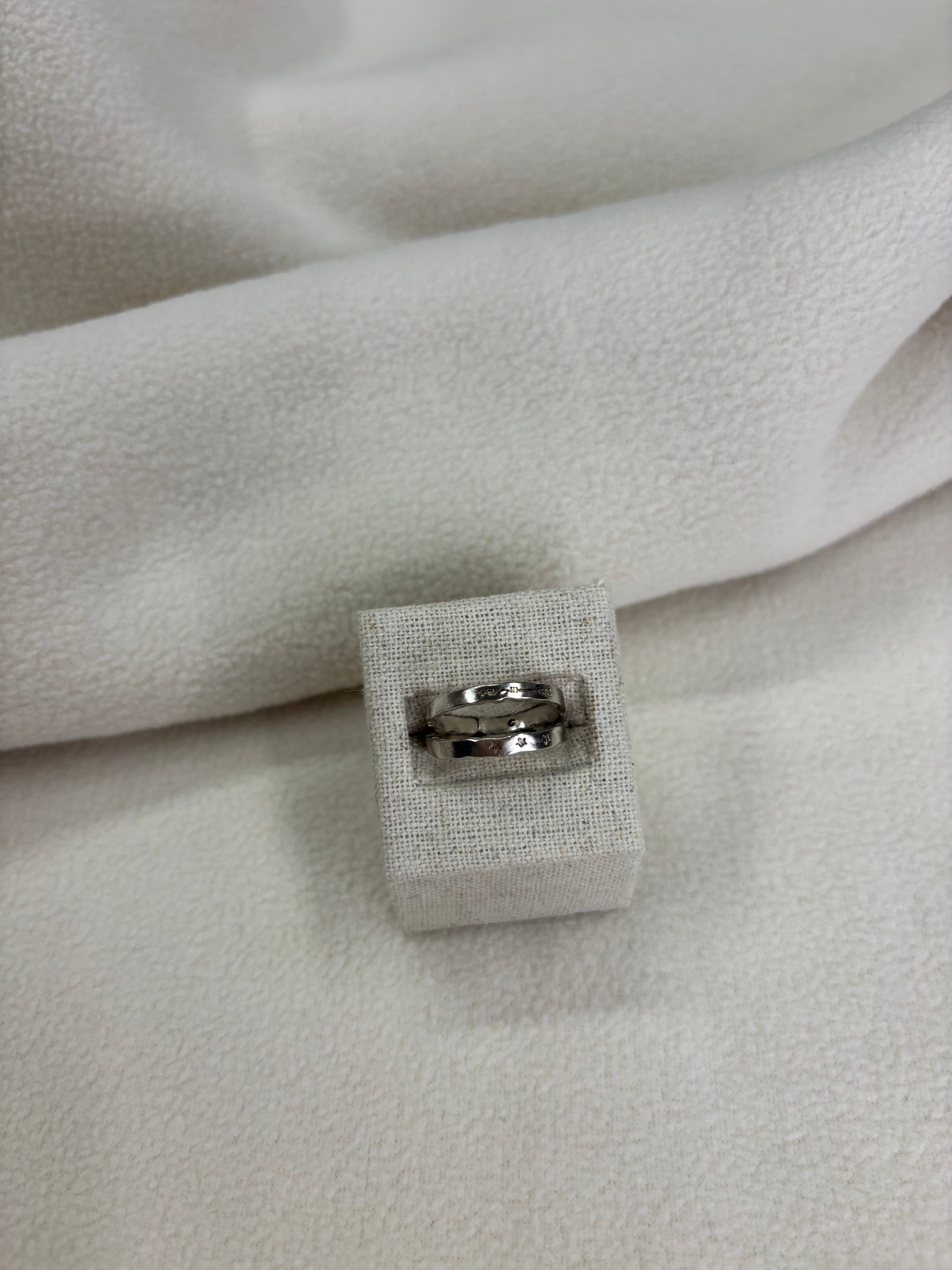 Bague en acier Argent - Urban chic boutiques