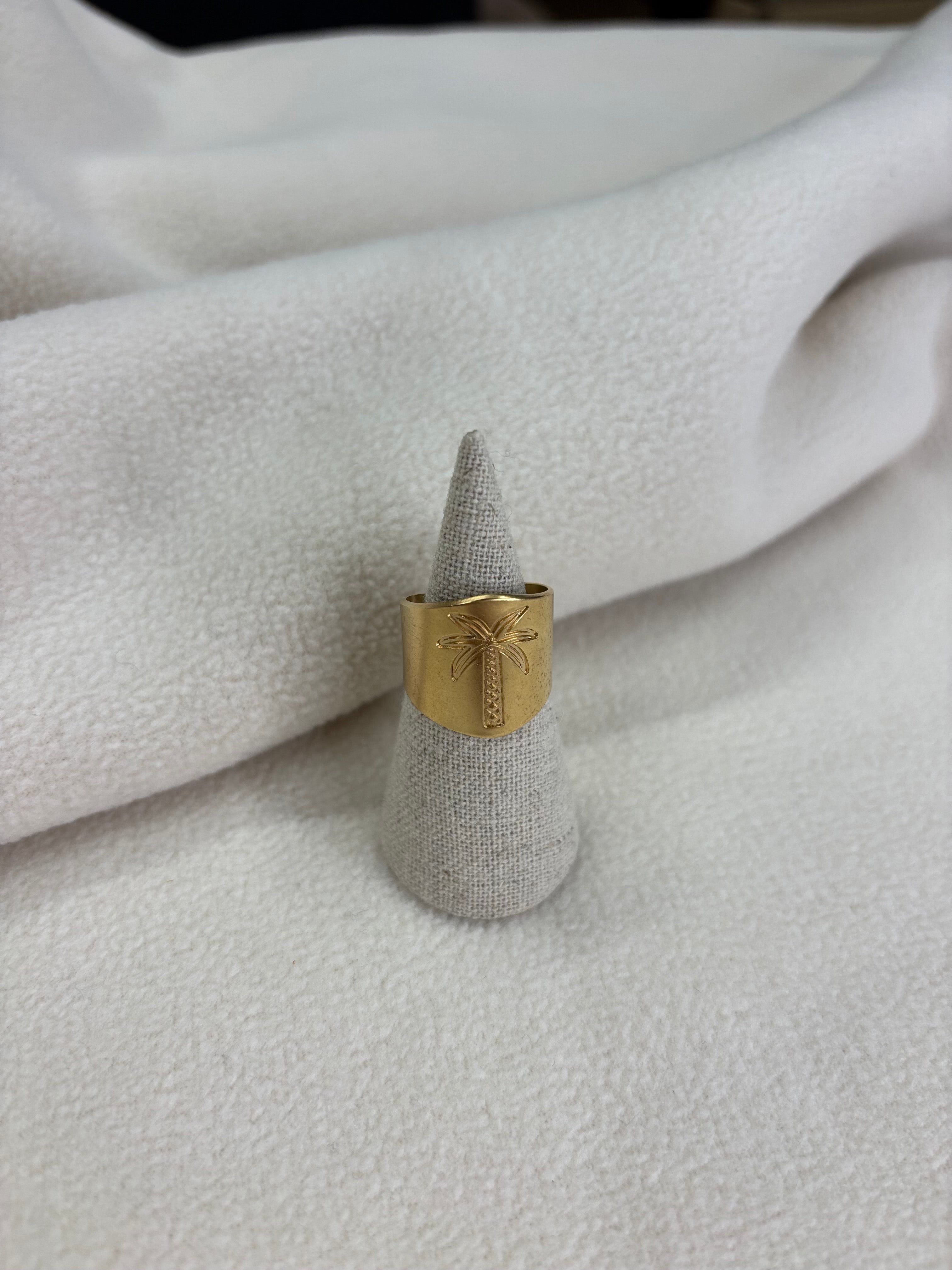 Bague épaisse en Acier - Urban chic boutiques