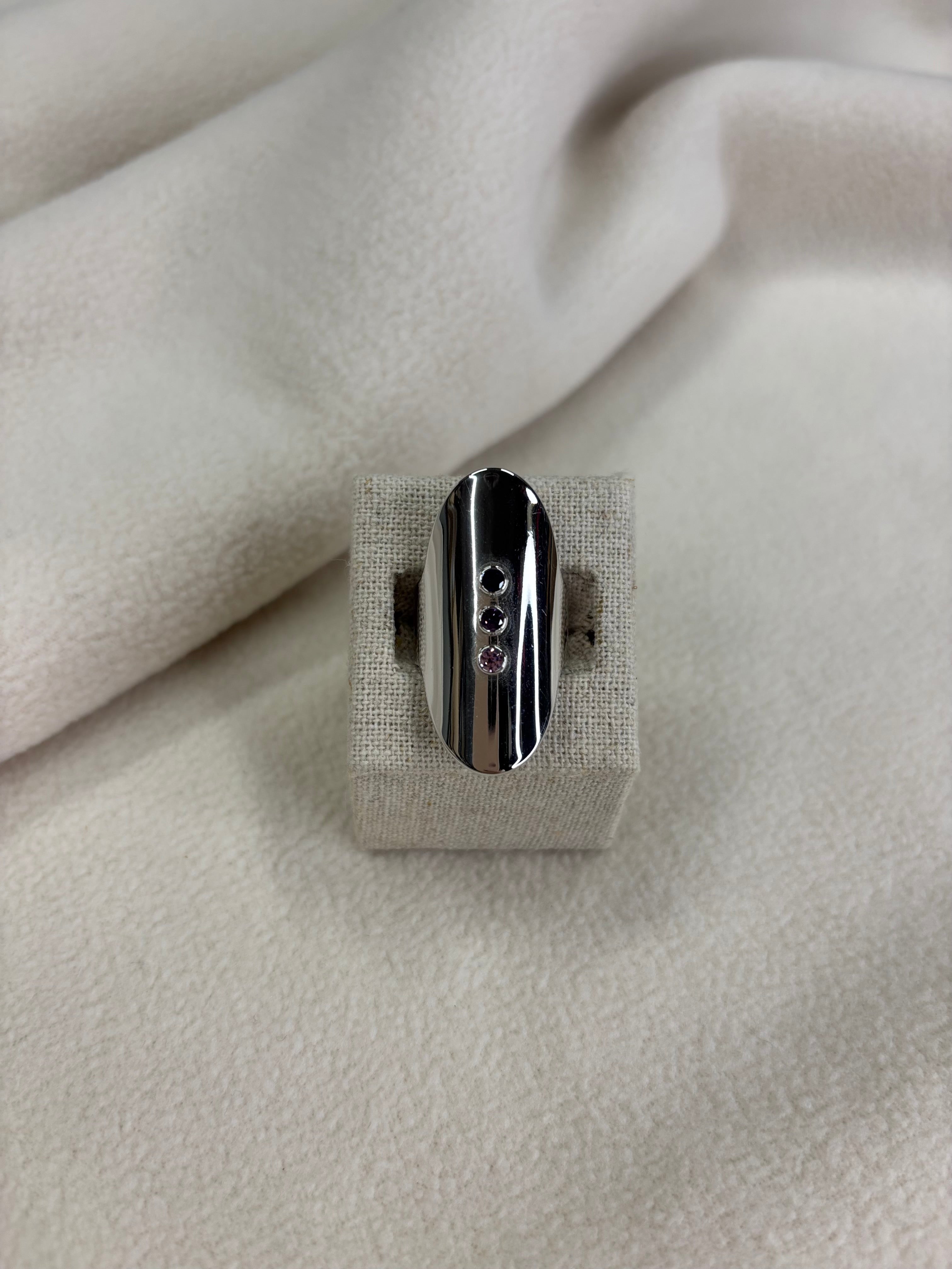 Bague armure en acier - Urban chic Boutiques