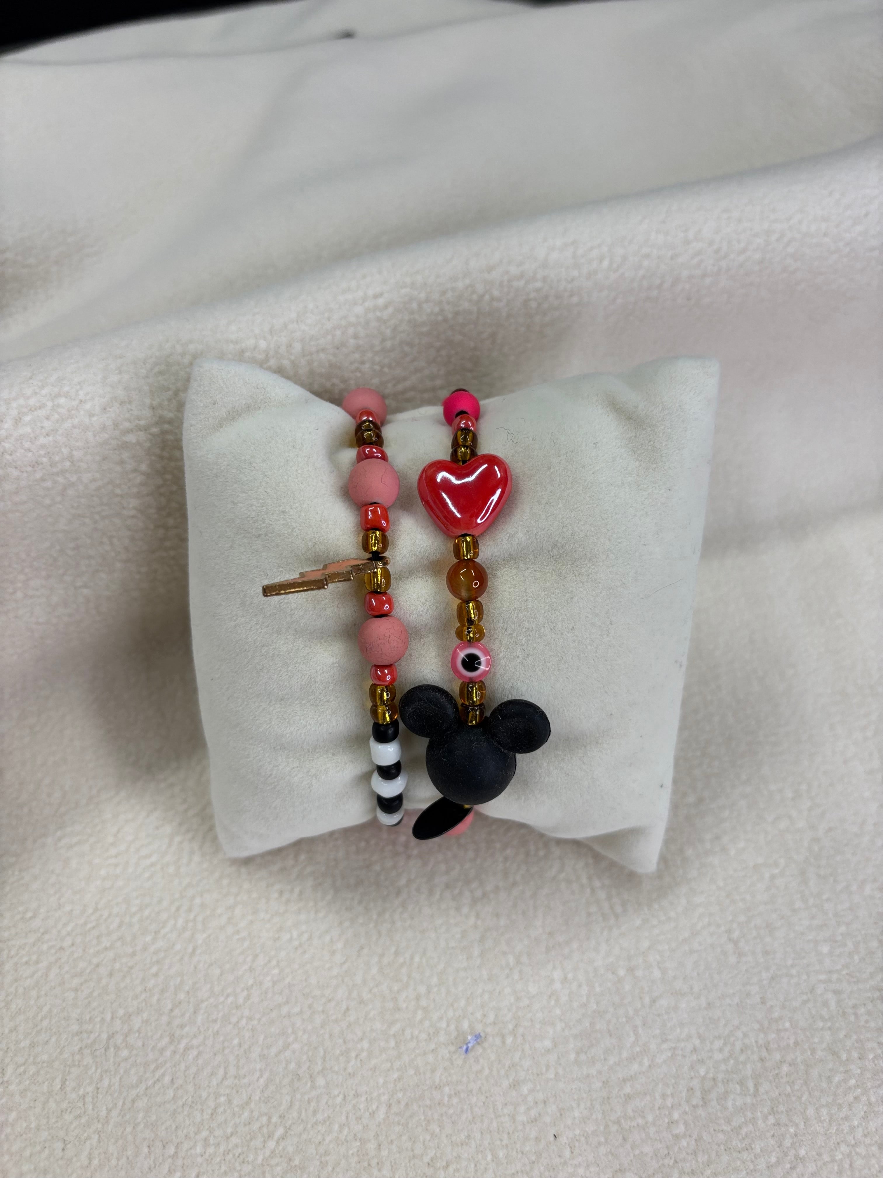 Bracelet double fantaisies - Merci Mademoiselle