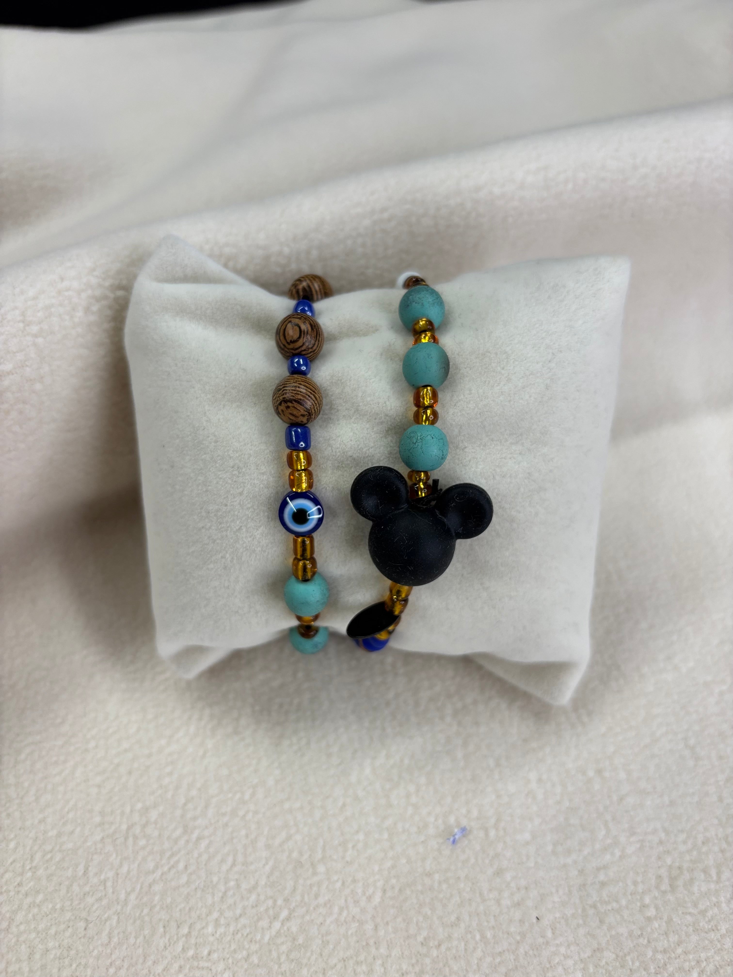 Bracelet double fantaisies - Merci Mademoiselle