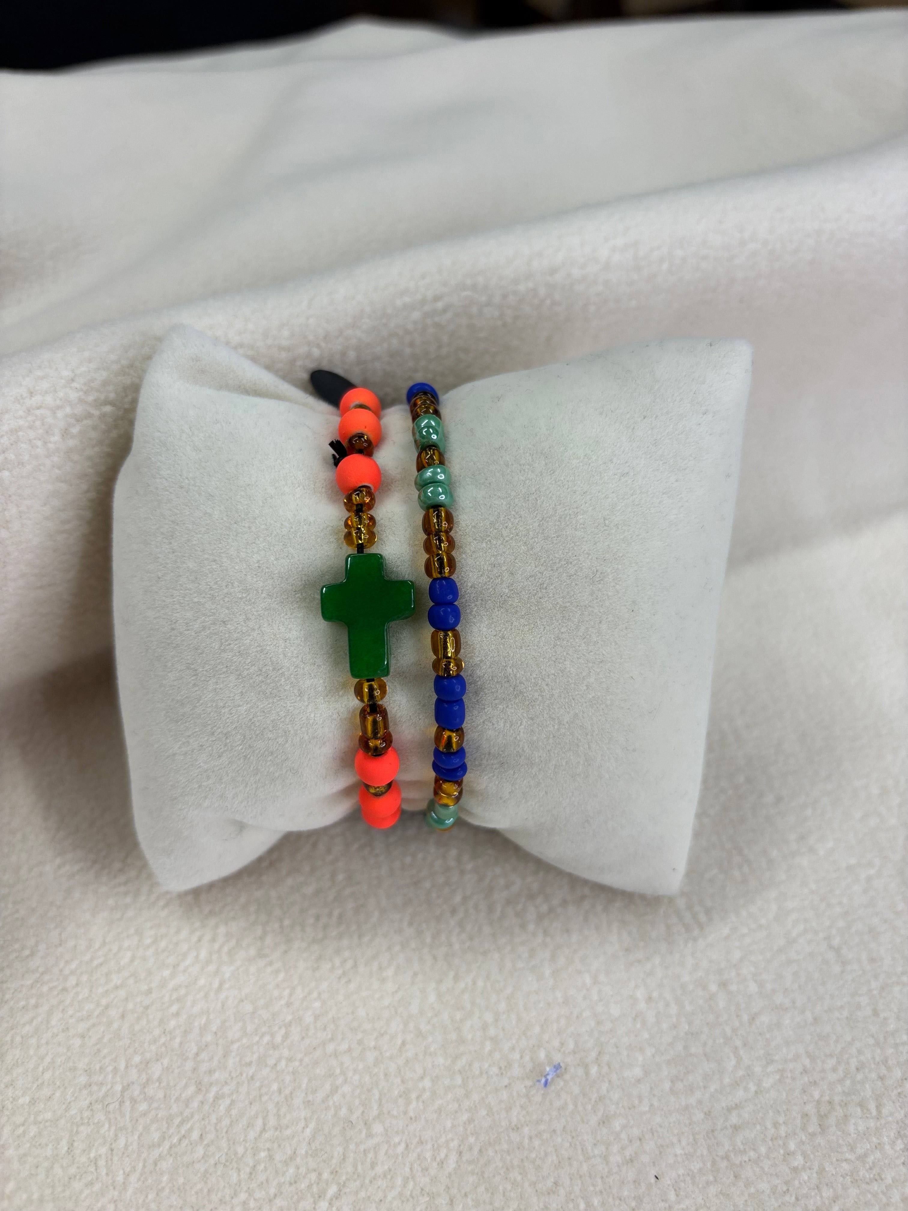 Bracelet double fantaisies - Merci Mademoiselle