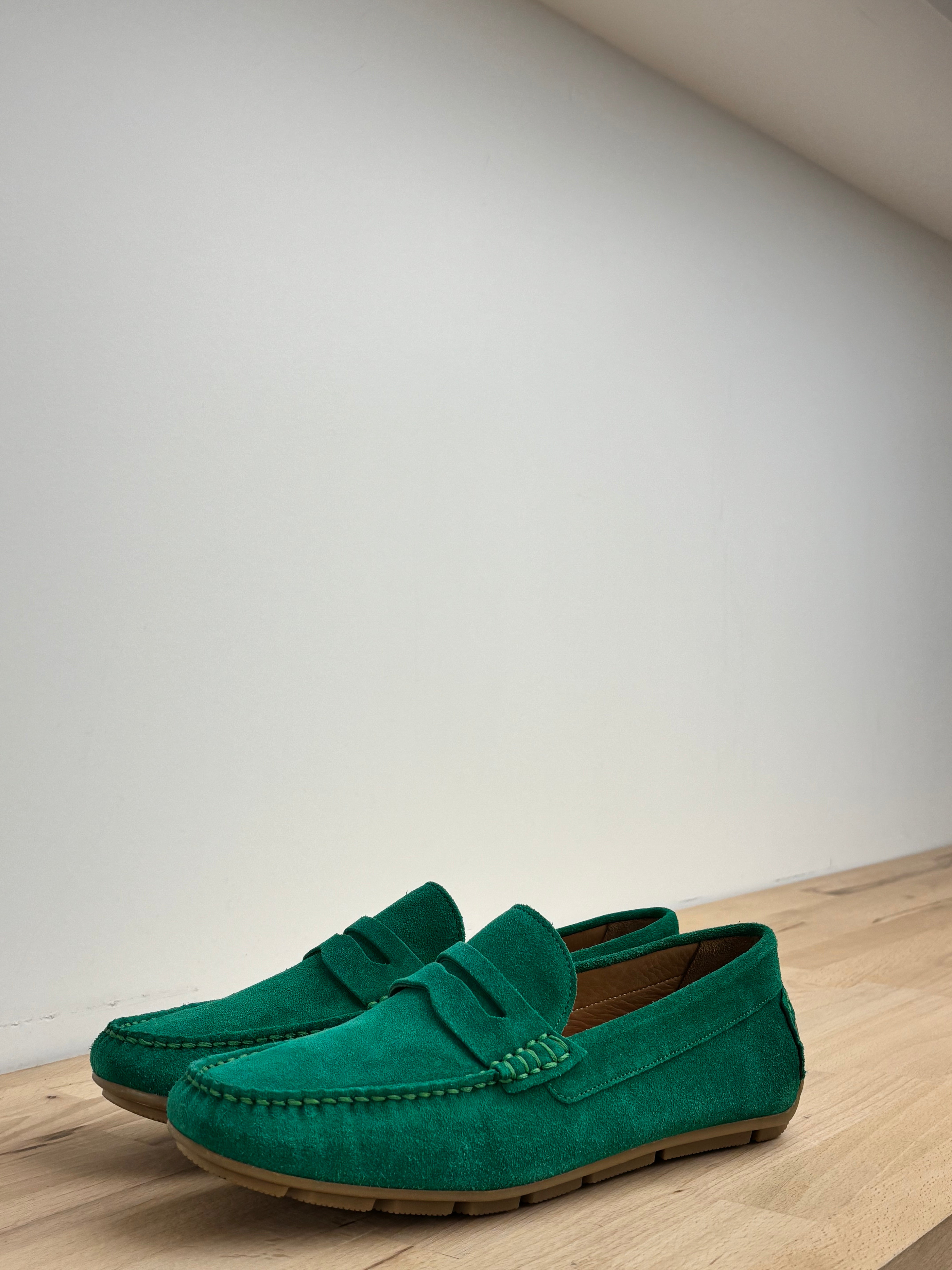 Mocassins pour homme en cuir et daim - Marco Visconti