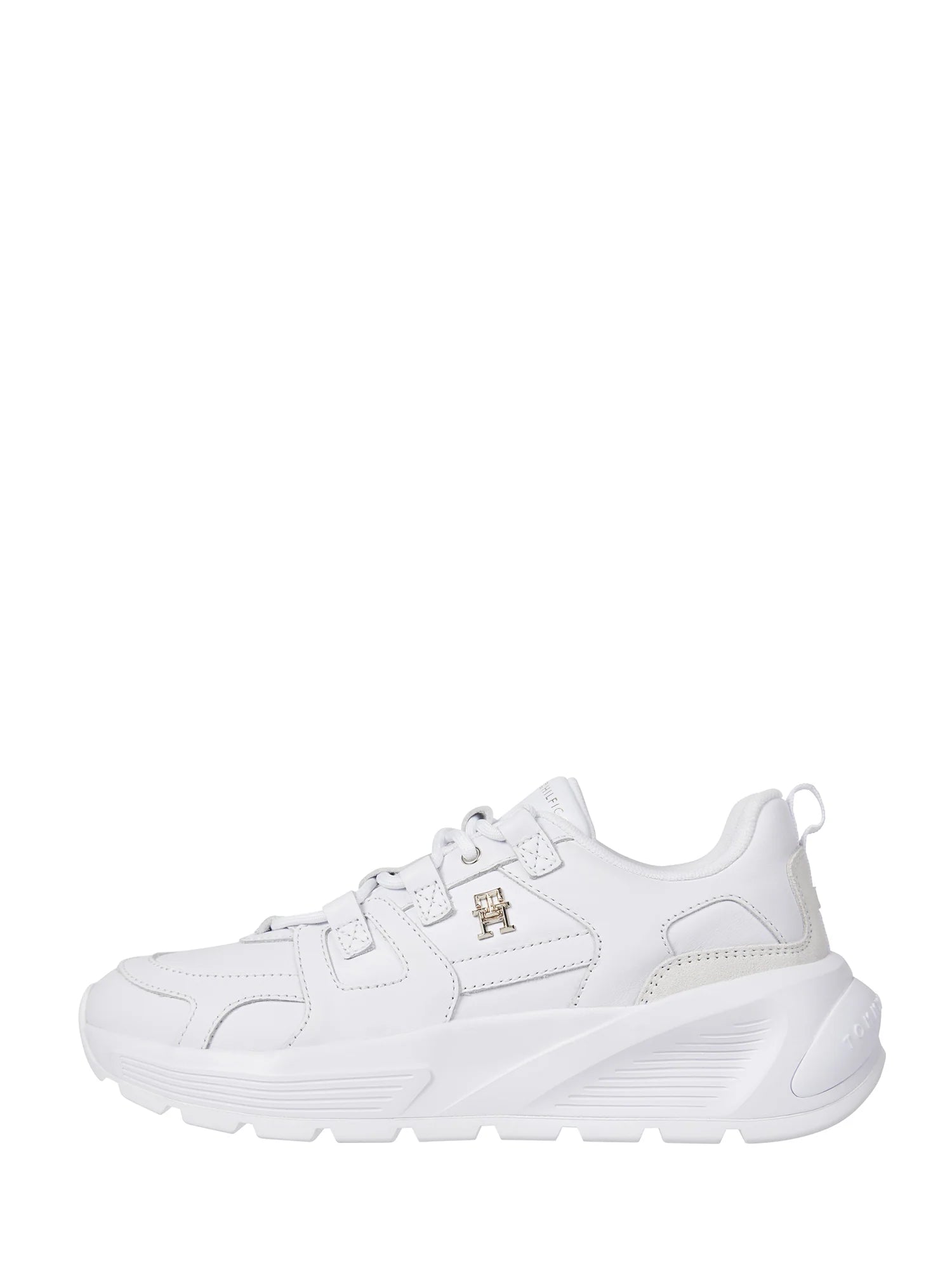 Baskets Femme Tommy Hilfiger Blanches Runner Premium – Sneakers Confort Urbain Mode