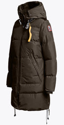 Doudoune longue femme Parajumpers Earth brown – Manteau grand froid hiver marron