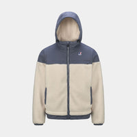 Kway le vrai 3.0 Jildaz Orsetto Blue Jeans – Veste imperméable mixte, coupe-vent, sherpa, confortable | Urban Chic Boutiques
