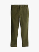 Chino Tommy Hilfiger Bleecker Slim Fit Olive Homme – Pantalon élégant urbain automne