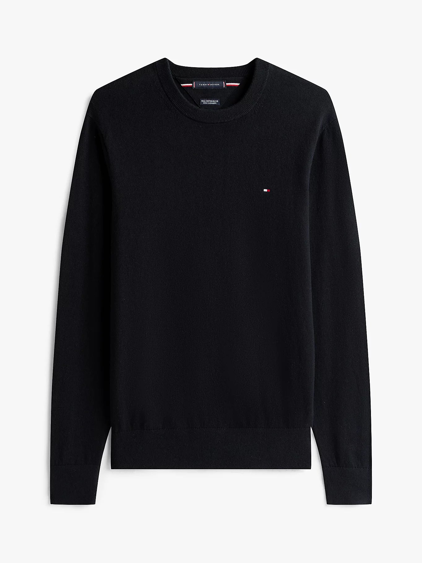 Pull Col O Tommy Hilfiger Noir 