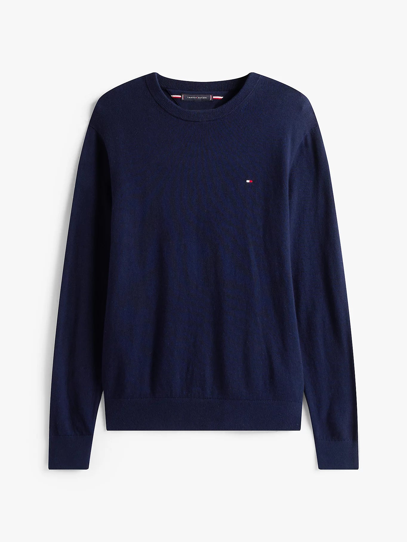 Pull Col O Bleu Marine Tommy Hilfiger 
