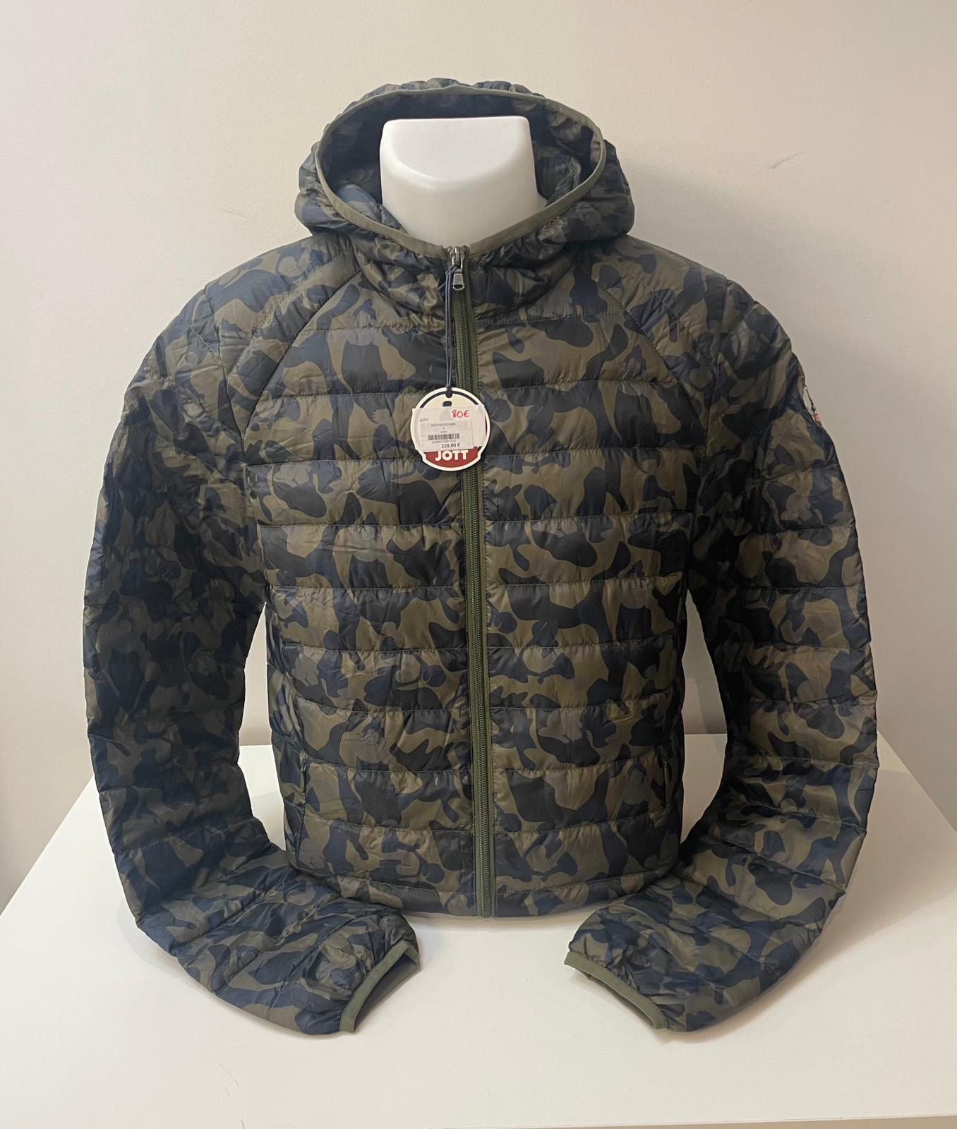 Doudoune JOTT Nico Militaire - Doudoune légère à capuche pochonnable