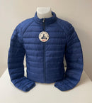 Doudoune JOTT Mat bleu denim foncé - Doudoune légère homme à col montant