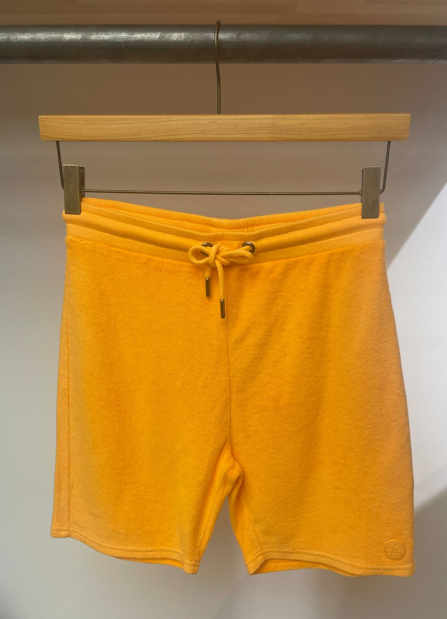 Short Serra abricot - Short éponge enfant mixte