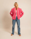 Kimono San Francisco Rose - Kimono Aokyanos matelassé femme