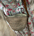 Sac Maika seau raphia naturel - Sac seau artisanal femme fait main Madagascar