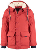 Parka homme rouge brique – Kaituna NZA | Doudoune chaude et coupe-vent, Urban Chic