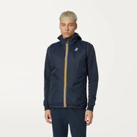 K-Way Doudoune Sans Manches Homme Le Vrai 3.0 Rouland Warm Bleu Marine – Gilet Imperméable, Coupe-Vent, Collection Automne