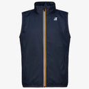 K-Way Doudoune Sans Manches Homme Le Vrai 3.0 Rouland Warm Bleu Marine – Gilet Imperméable, Coupe-Vent, Collection Automne