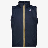 K-Way Doudoune Sans Manches Homme Le Vrai 3.0 Rouland Warm Bleu Marine – Gilet Imperméable, Coupe-Vent, Collection Automne