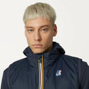 K-Way Doudoune Sans Manches Homme Le Vrai 3.0 Rouland Warm Bleu Marine – Gilet Imperméable, Coupe-Vent, Collection Automne