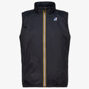 K-Way Doudoune Sans Manches Le Vrai 3.0 Rouland Warm Homme Noir — Veste Outdoor Imperméable, Coupe-Vent, Hiver
