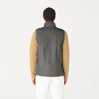 K-Way Doudoune Sans Manches Le Vrai 3.0 Rouland Warm Homme green blackish — Veste Outdoor Imperméable, Coupe-Vent, Hiver