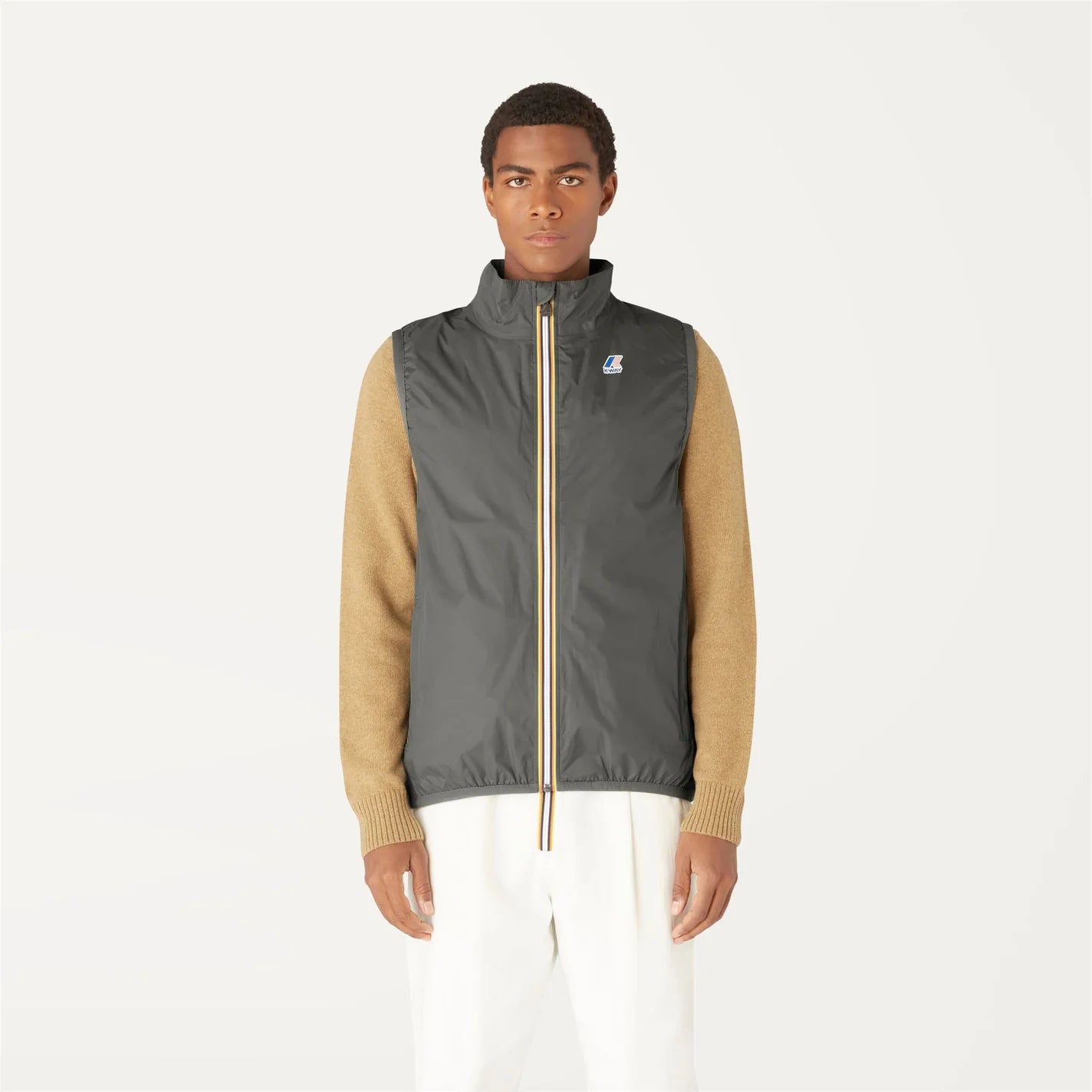 K-Way Doudoune Sans Manches Le Vrai 3.0 Rouland Warm Homme green blackish — Veste Outdoor Imperméable, Coupe-Vent, Hiver