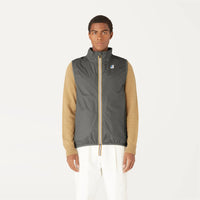 K-Way Doudoune Sans Manches Le Vrai 3.0 Rouland Warm Homme green blackish — Veste Outdoor Imperméable, Coupe-Vent, Hiver