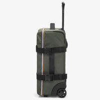 Petite valise K-Way kaki déperlante – bagage cabine léger, voyage urbain & vacances