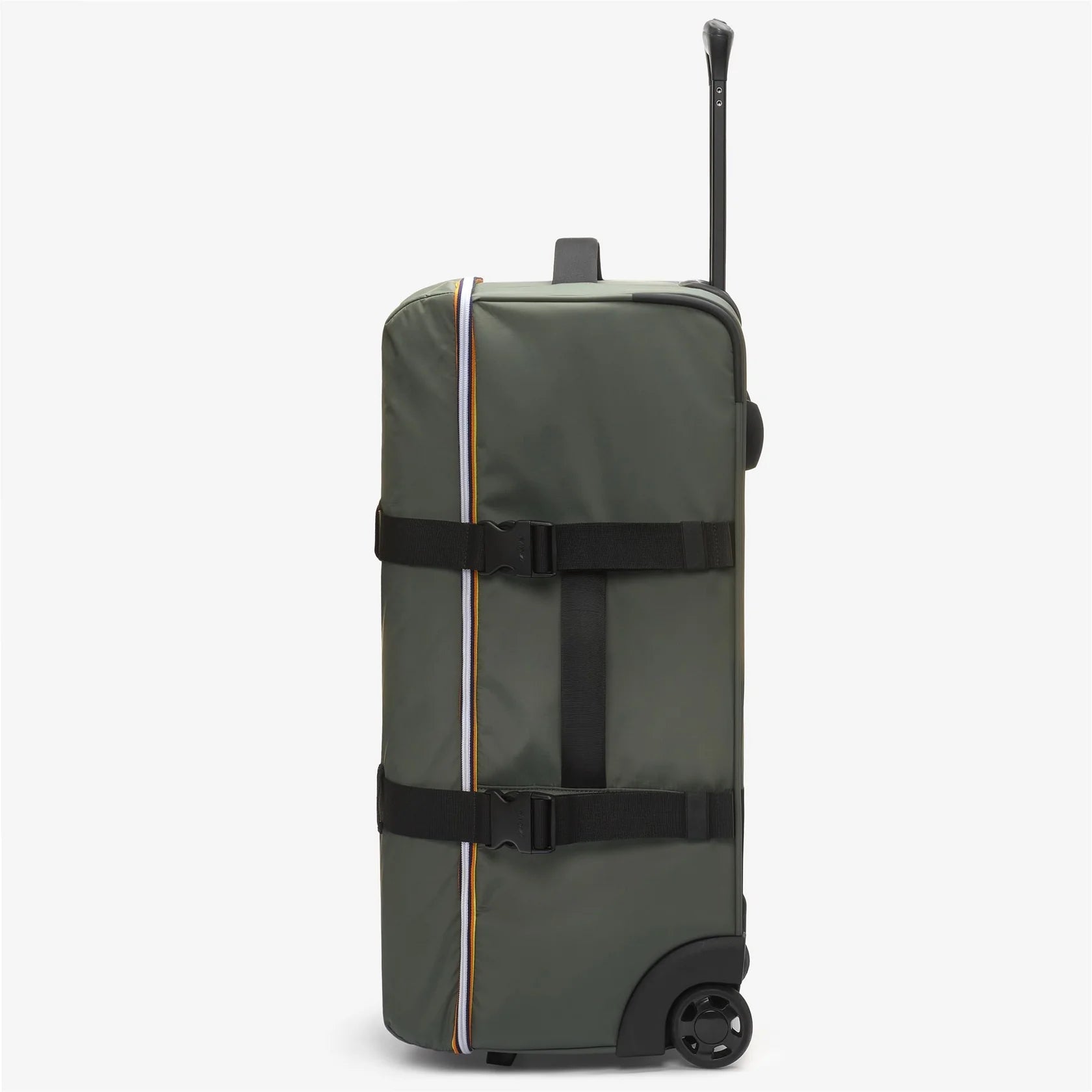 Valise K-Way Kaki Blossac – Bagage cabine imperméable, léger et résistant pour voyage
