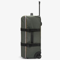 Valise K-Way Kaki Blossac – Bagage cabine imperméable, léger et résistant pour voyage
