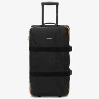 Valise K-Way Noir Blossac – Bagage cabine imperméable, léger et résistant pour voyage