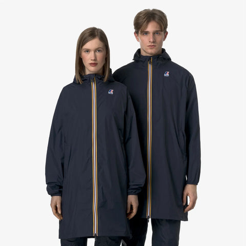 K-Way Le Vrai 4.0 Eiffel Bleu Marine — Coupe-Vent Imperméable Mixte, Capuche, Nylon Ripstop, Packs Dans Sa Poche, Tailles XS à 3XL | Urban Chic (Copie)