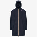 K-Way Le Vrai 4.0 Eiffel Bleu Marine — Coupe-Vent Imperméable Mixte, Capuche, Nylon Ripstop, Packs Dans Sa Poche, Tailles XS à 3XL | Urban Chic (Copie)