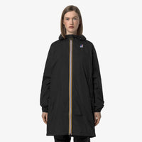 K-Way Le Vrai 4.0 Eiffel Noir — Coupe-Vent Imperméable Mixte, Capuche, Nylon Ripstop, Packs Dans Sa Poche, Tailles XS à 3XL | Urban Chic