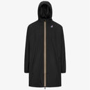 K-Way Le Vrai 4.0 Eiffel Noir — Coupe-Vent Imperméable Mixte, Capuche, Nylon Ripstop, Packs Dans Sa Poche, Tailles XS à 3XL | Urban Chic