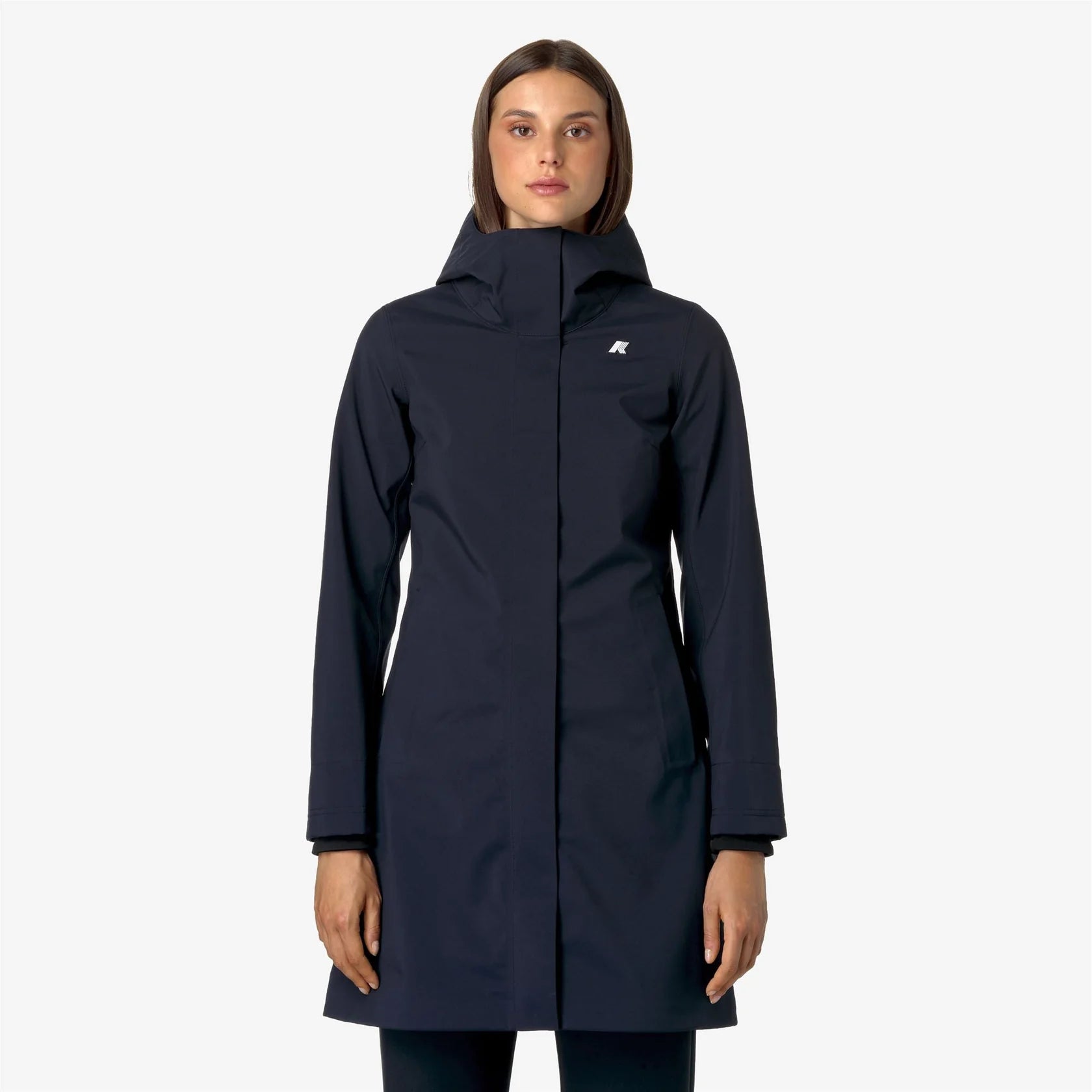 Veste K-Way Stephy Bonded Bleu Marine Femme 