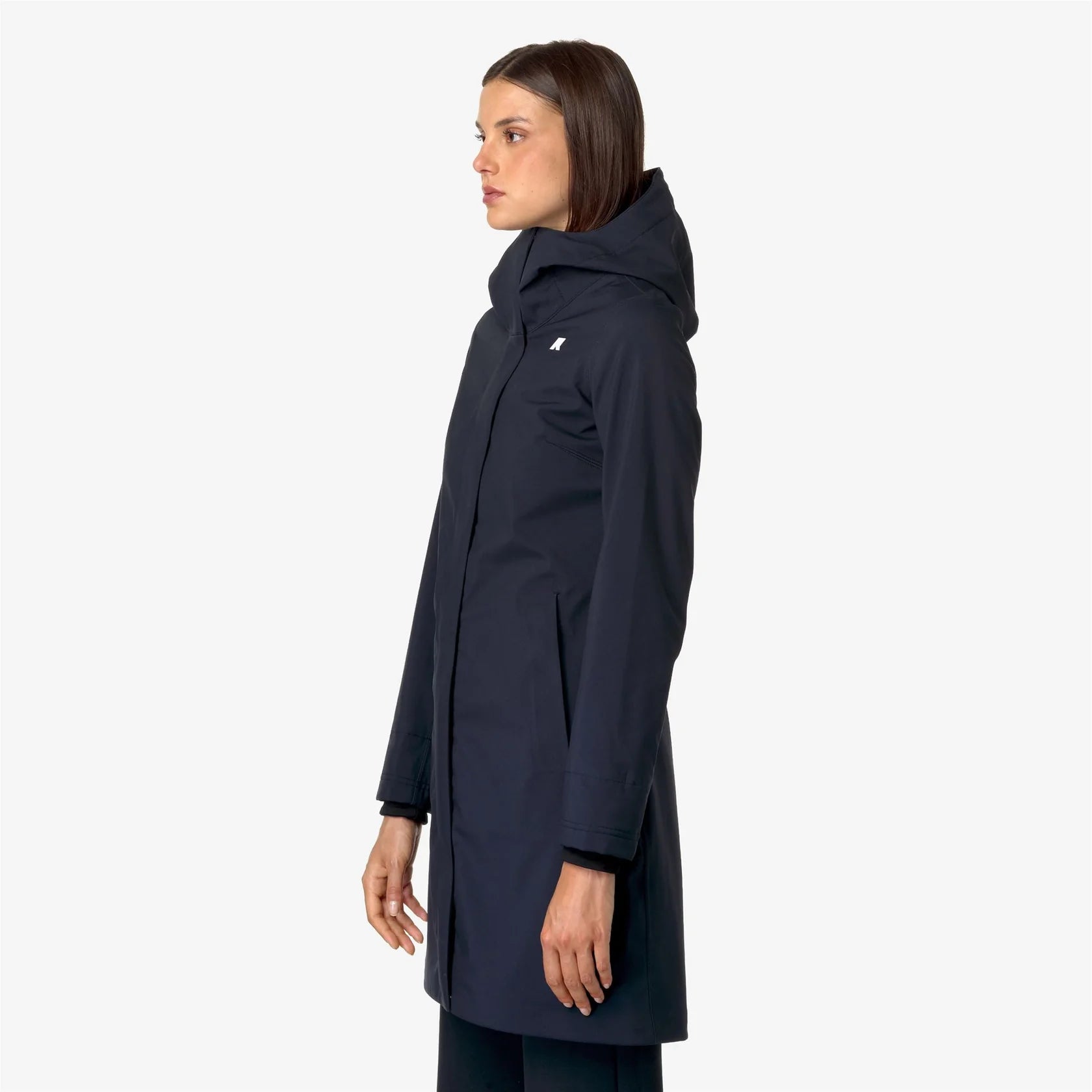 Veste K-Way Stephy Bonded Bleu Marine Femme 