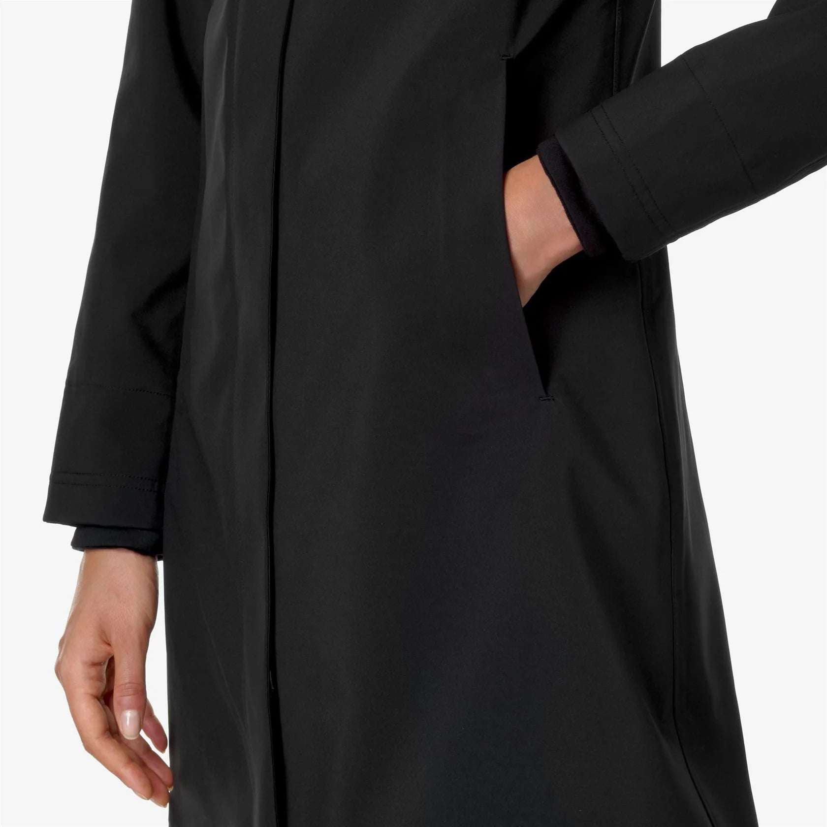 Veste K-Way Stephy Bonded Femme Noir 