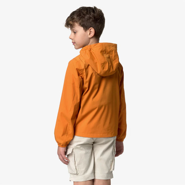 K-Way Enfant Jack Orange – Coupe-vent Imperméable Léger Fille Garçon