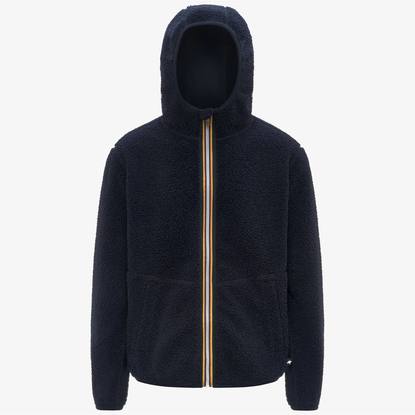 vest K-Way jack sherpa polar double bleu marine 