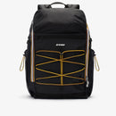 Sac à Dos K-Way Monte Limar Noir - Imperméable et Résistant pour École, Randonnée, Bureau