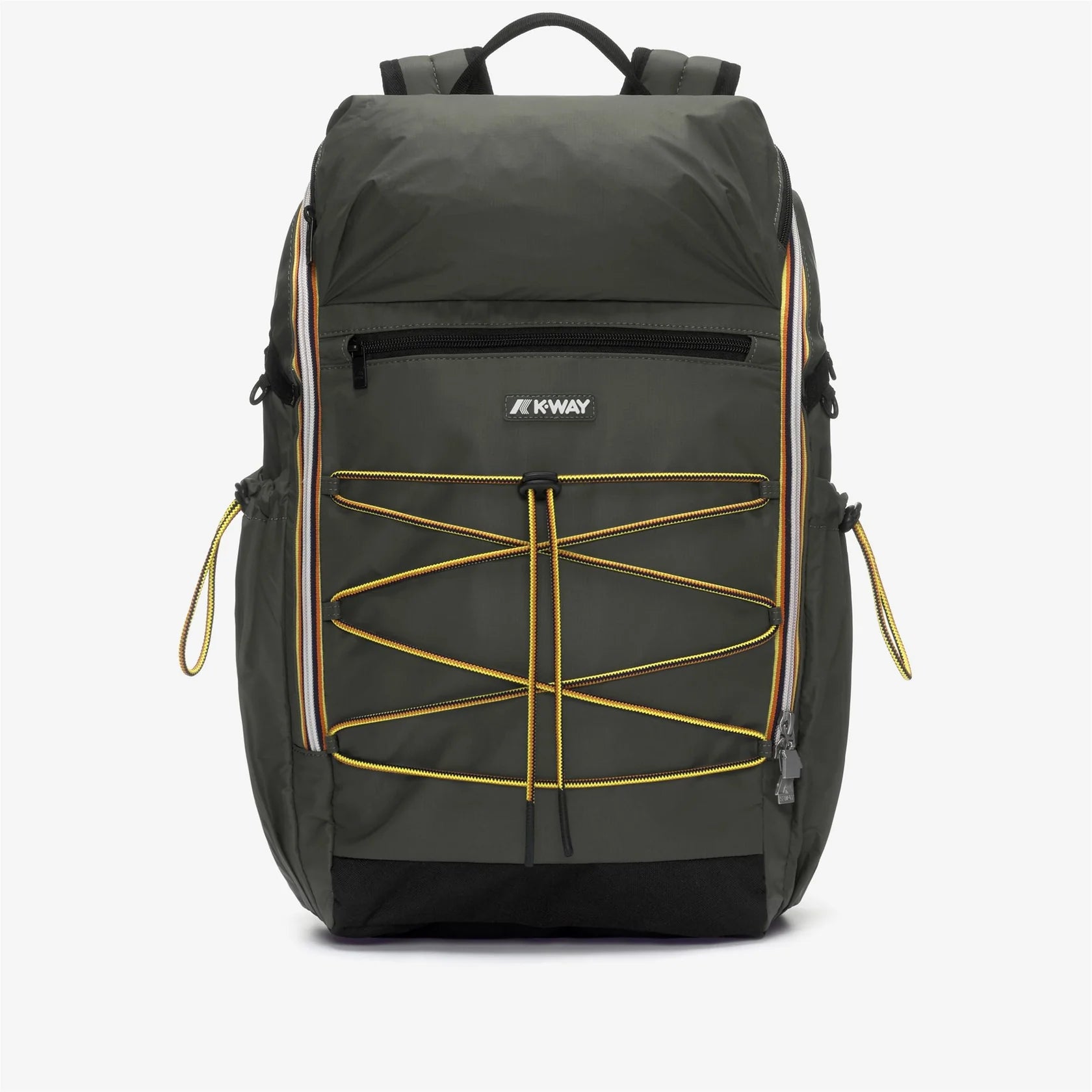 Sac à Dos K-Way Monte Limar kaki  - Imperméable et Résistant pour École, Randonnée, Bureau