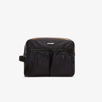Trousse de toilette imperméable Kway Black pure  pour Femme & Homme – Bagagerie de voyage | Urban Chic Boutiques