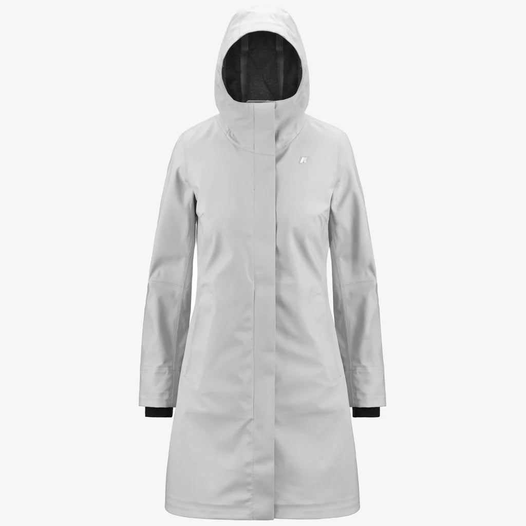 Veste K-Way stephy bonded jersey beige 