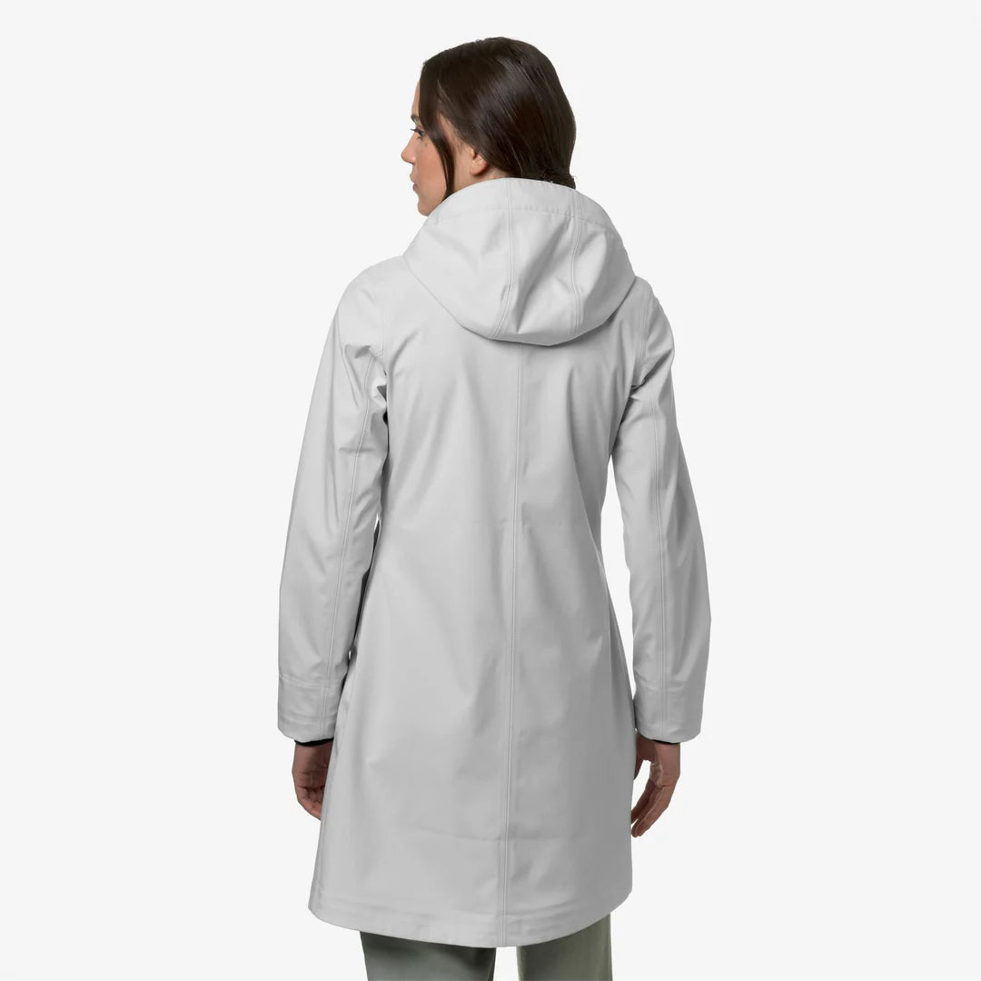 Veste K-Way stephy bonded jersey beige 