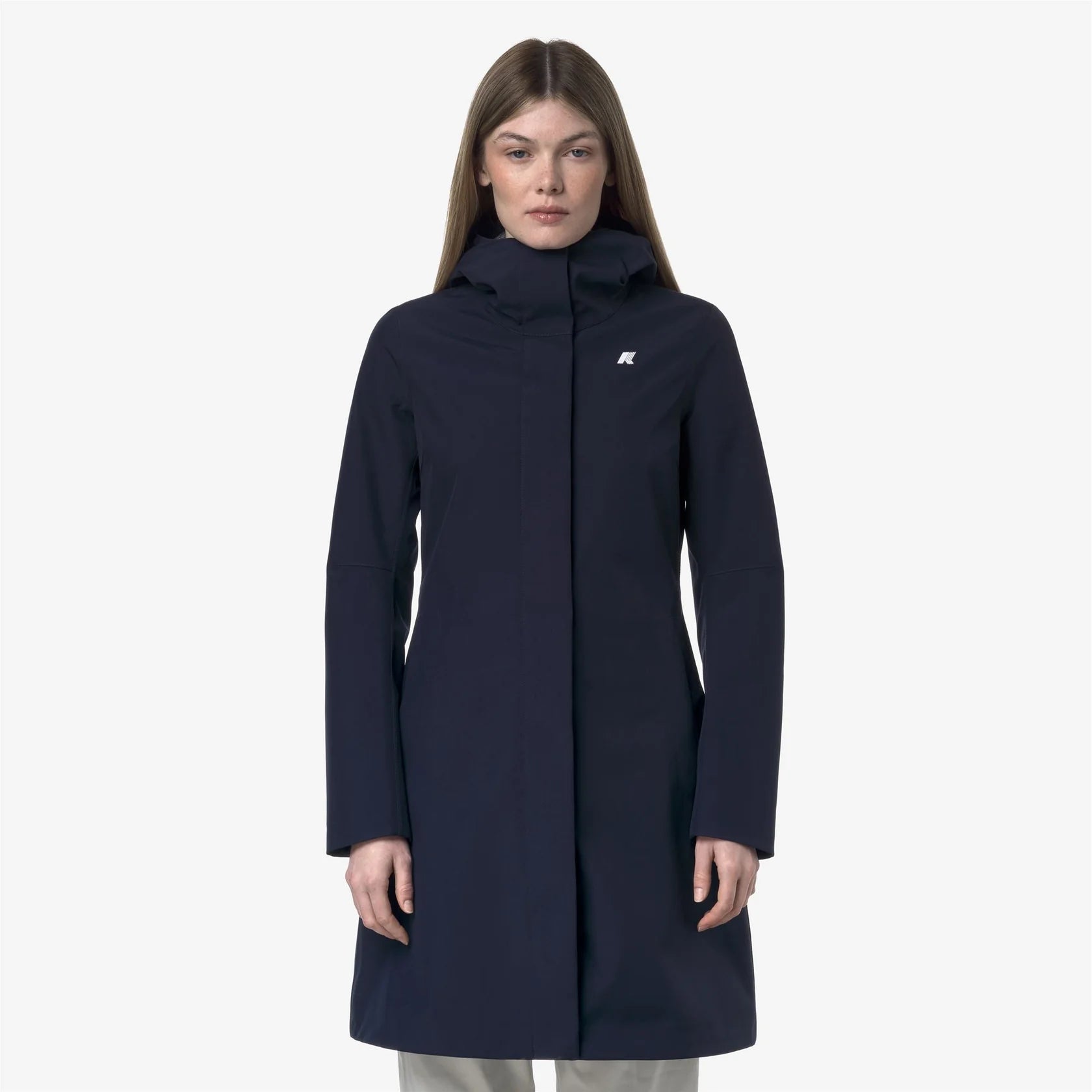 Veste K-Way Stephy Bonded Jersey bleu marine