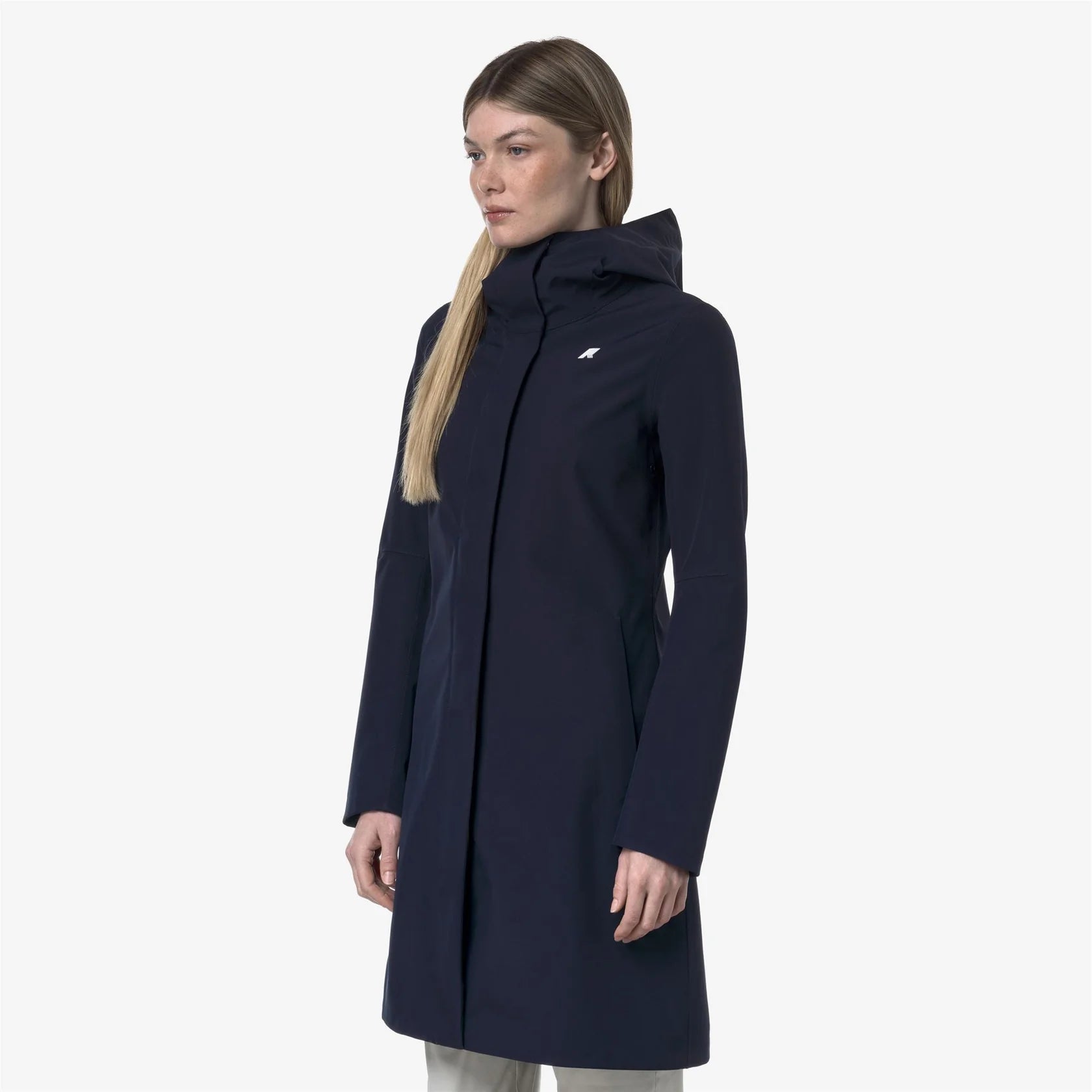 Veste K-Way Stephy Bonded Jersey bleu marine