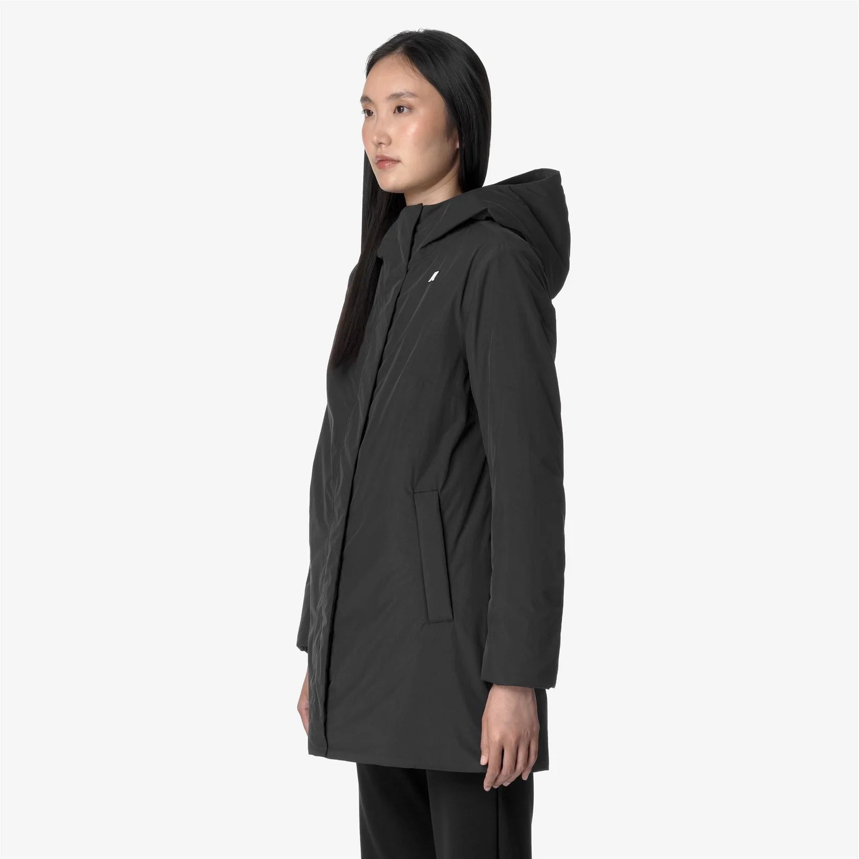 Parka K-Way Sophie Soft Touch Mamotta Noir 
